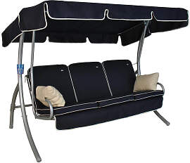 Hollywoodschaukel Comfort Style blau