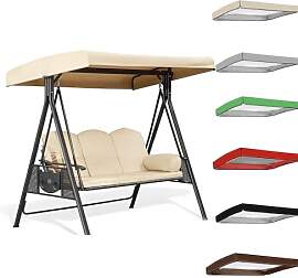 Hollywoodschaukel Dachbezug 190x120cm 213x122cm