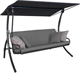 Hollywoodschaukel Elegance Smart granit