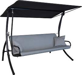 Hollywoodschaukel "Elegance Zip granit", 