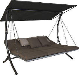 Hollywoodschaukel "Luxus Smart olive",