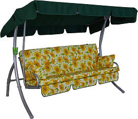 Hollywoodschaukel Trend Sonnenblume