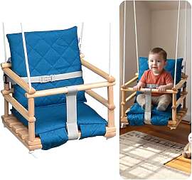 Holz Babyschaukel, Kinderschaukel, Schaukel für