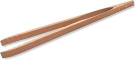 Holz Grillzange 48cm lang Buchenholz natur,
