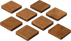 Holz Kühlschrankmagnete, Dekorative Magnete,
