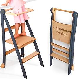 Holz Lernleiter Montessori: Platzsparendes
