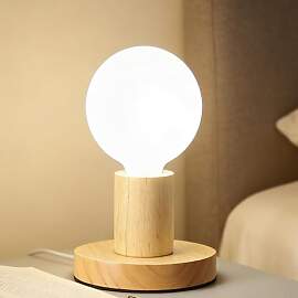 Holz Schreibtischlampe Nachttischlampe Moderne