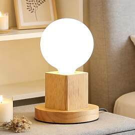 Holz Schreibtischlampe Nachttischlampe Moderne