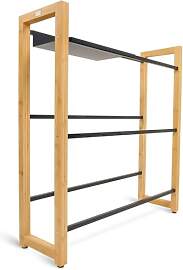 holz4home® Getränkekistenregal aus Bambus I 6