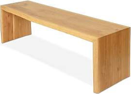 holz4home® Massivholzbank XL I Sitzbank aus Eiche 