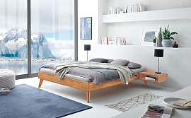 Holzbett HASENA "Calvari", beige
