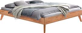 Holzbett HASENA "Calvari", beige
