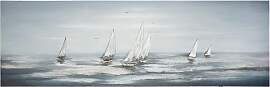 Holzbild GILDE "Bild rechteckig Silver