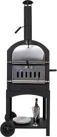 Holzkohlegrill HWC-N15, Pizzaofen Kaminofen,