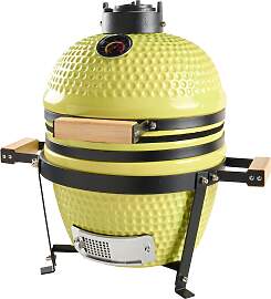 Holzkohlegrill Smokey Grün