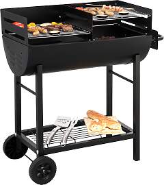 Holzkohlegrill TEPRO "Grillfass