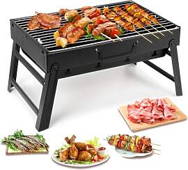 Holzkohlegrills Tragbarer Grill Edelstahl