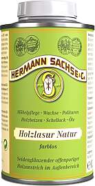 Holzlasur UV-Schutz 500 ml – Natur, Seidenglanz
