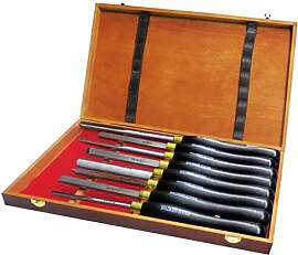 HOLZMANN HSS-Profi-Drechselmesser Set 8-tlg H8TLGN 