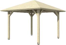 Holzpavillon SKANHOLZ "Cannes 1", beige