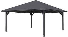Holzpavillon SKANHOLZ "Cannes 4", grau