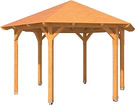 Holzpavillon SKANHOLZ "Colmar 3", beige