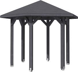 Holzpavillon SKANHOLZ "Nancy 1", grau