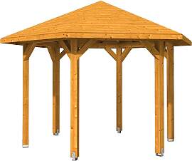 Holzpavillon SKANHOLZ "Nancy 2", braun