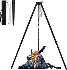 Holzsammlung 110CM Camping Stativ Lagerfeuer