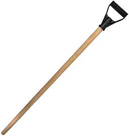 Holzstiel mit D-Griff Schneeschieber Ersatz