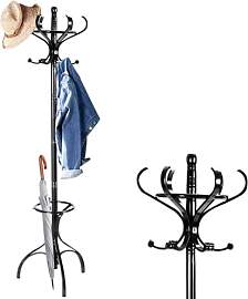HOMASIS 182cm Kleiderständer, Garderobenständer