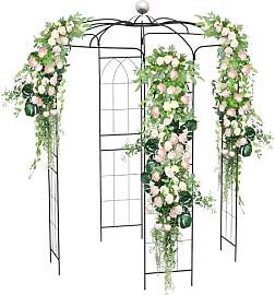 HOMASIS Rosenpavillon Metall, Rosenbogen