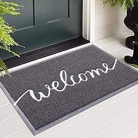 Homaxy Welcome Fußmatte außen und innen,