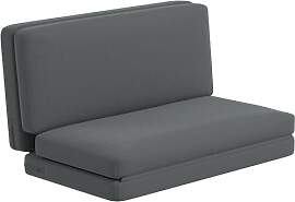 HOMCOM 3 in 1 Schlafsessel klappbar Schlafsofa mit 