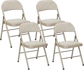 HOMCOM 4er Set Klappstuhl Campingstuhl mit