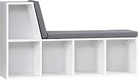 HOMCOM Bücherregal, 2-in-1, mit 5