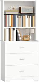 HOMCOM Bücherschrank 180 cm 6-stöckig