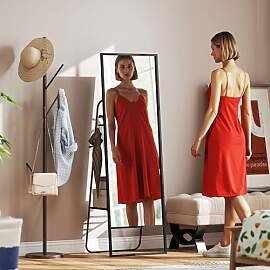 HOMCOM Ganzkörperspiegel 157 x 50 cm Rechteckiger 