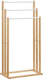 HOMCOM Handtuchhalter Stehend Handtuchständer mit 