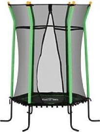 HOMCOM Kindertrampolin grün B/H/L: ca.