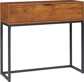 HOMCOM Konsolentisch Flurtisch mit Schublade,