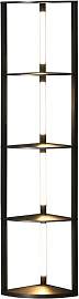 HOMCOM LED Stehlampe Dimmbar mit 4 Ablagen