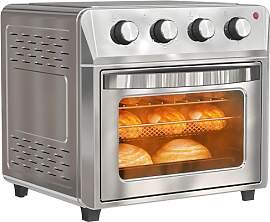 HOMCOM Mini Backofen mit Umluft 24 L 1600W
