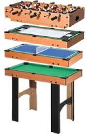 HOMCOM Multispieltisch schwarz MDF B/H/L: ca.