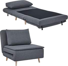 HOMCOM Schlafsessel Extra Breit Schlafsofa mit