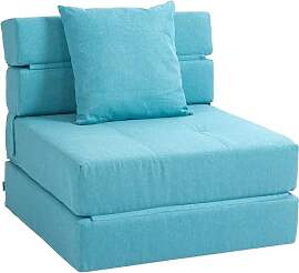 HOMCOM Schlafsessel klappbar, Schlafsofa, 2-in-1