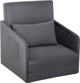 HOMCOM Schlafsofa Sofabett Einzelsofa Waschbarer