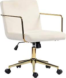 HOMCOM Schreibtischstuhl, höhenverstellbarer