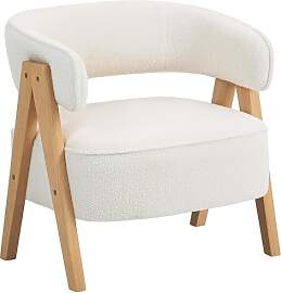 HOMCOM Sessel gepolsterter Loungesessel mit