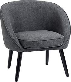 HOMCOM Sessel Wohnzimmer Cocktailsessel Polstert